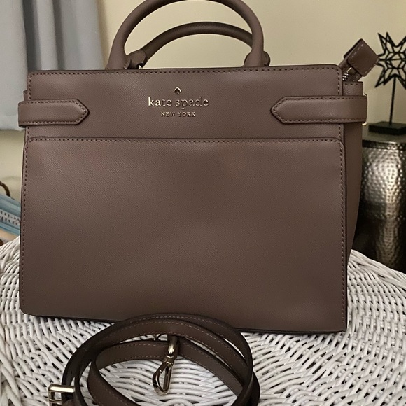 kate spade Handbags - NWOT Kate Spade New York Staci medium Saffiano Leather satchel purse